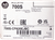 A.B 
 BULLETIN 
 700S 
 QUALITY 
 6 N.O. / 2 N.C. 
 CONTACTS 
 SAFETY CONTROL 24 Electronic 
 RELAY 
 1. CE 
 e 
 UK 
 CA 
 MAT NO PN-115822 
 CAT 
 PRODUCT OF USA 
 SER 
 700S-CF620EJBC 
 A 
 PLANT 
 10885630111770 
 1080 
 4013954703 
 Rockwell Automation, 1201 S 2nd St, Milwaukee, WI 53204, USA 
 2023/02/02