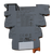 PHOENIX CONTACT GmbH & Co. KG 
 NO 
 Flachsmarktstr. 8 
 32825 Blomberg, Germany 
 12 
 SOCKET: PLC-BPT-24DC/21 
 180519 
 ORD. - NO .: 29 00 445 
 PART: 3195438 
 0130 
 T: UN = 24VDC 
 OUTPUT: DEPENDENT ON PLUGGED RELAY-TYPE 
 SOCKET 
 RELAY 
 ASSEMBLED 
 NO 
 - 
 2961105 2900299 
 APPROVED PROG 
 LO 
 A1+ 
 2961121 |290030 
 1642 2909667 
 2900445| 
 645 2909672 
 2909645 29 
 2966595 2900364 
 29665 
 2966618 
 USTED 
 18 2900352 ONT 
 IND. CONT. 
 2967950| 
 2900369 
 3HX3 
 COM 
 100737078 
 SRS Legacy # / CRef: 
 A2- 
 1/13 (+) 
 CEOX 
 3195438 
 ERIC c TAM Us 
 100737078 
 COUPLING RELAY, PLC-RPT- 24DC/21