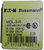 EATON Bussmann® 
 MDL-3-R 
 LISTED, 448H,MIN.FUSE 
 5 
 IR 100A 250V AC 
 IR 10KA 125V AC 
 MADE IN CHINA 
 E 33 
 021 
 51712 65220 
 9 
 O