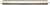 ROLLER , STEEL 1.5" DIA X 16GA - 100498923