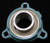 BEARING, CAST IRON, 3-BOLT, 1- - 100502208