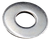 1/4" USS FLAT WASHER, ZINC - 100681191