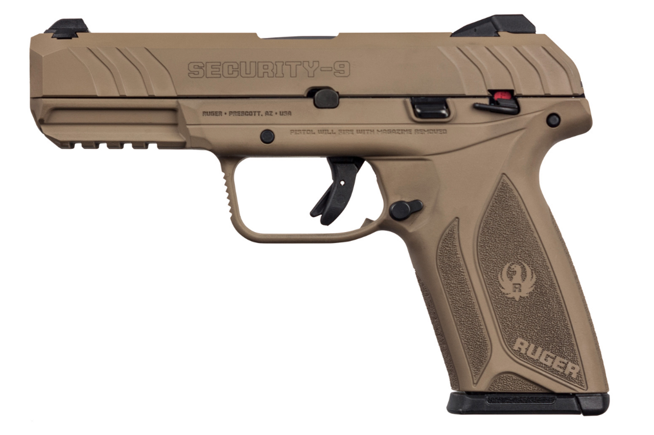 Ruger Security 9 9mm 4'' FDE TS 15rd 3813-img-1