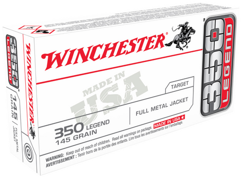 Winchester 350LGN 145gr FMJ USA3501