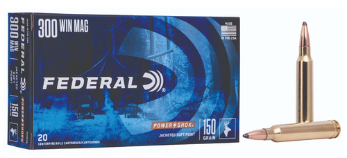 Federal Power-Shok 300win 150gr Soft Point 300WGS