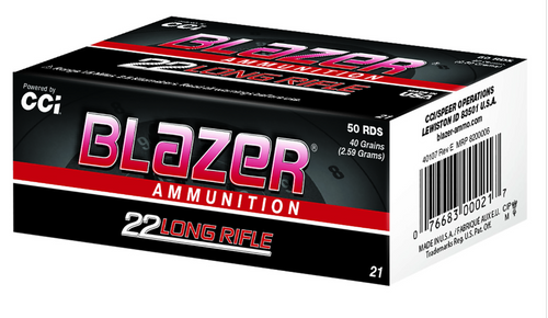 CCI Blazer 22lr 40gr LRN 50rd 0021