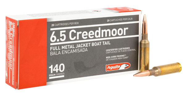 Aguila Target & Range 6.5cm 140gr FMJBT 20rd 1E650110