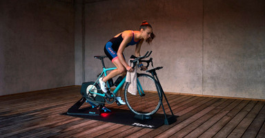 Cómo entrenar con rodillo de bicicleta