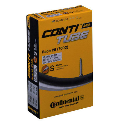 Cámara Continental 700x20-25 presta 42mm.