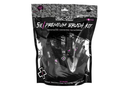Set 5 Cepillos Muc-Off Premium Brush Kit