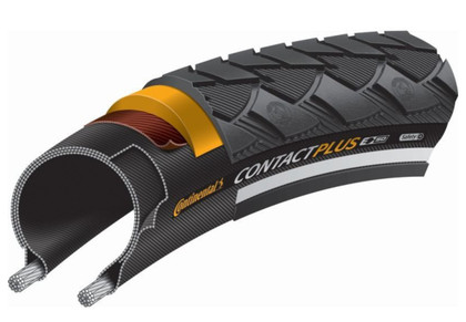 Cubierta Continental Contact Plus 700 Rigida Reflectante
