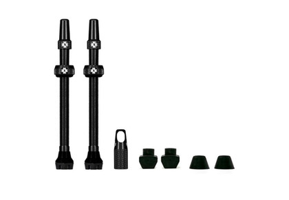 Juego Valvulas Muc-Off V2 Tubeless 80mm Negro