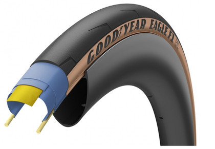 Cubierta Goodyear Eagle F1 700 Marron