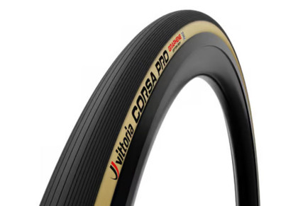 Cubierta Vittoria Corsa Pro fold TLR Marron 700 G2.0