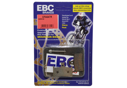 Pastillas Disco EBC Hope E4 Rojas CFA647R