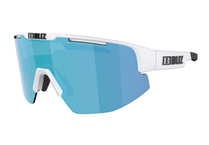 Gafas Bliz Matrix Shiny White/Smoke w Blue Multi