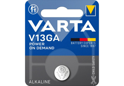 Pila De Boton Varta V13GA/LR44 (1Un)