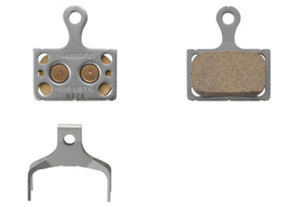 Pastillas Shimano Metalicas K04S-MX y muelle