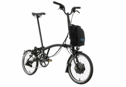 Bicicleta Brompton Electric C-Line Explore H12L P50 Tija Extended 25