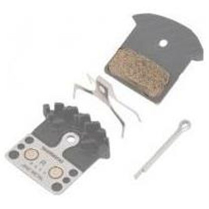 Pastillas Shimano Metal J04C Con Aleta XTR / XT/ SLX / Alfine