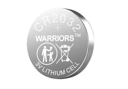 Pila Boton Warriors CR2032 3V Lithium (1ud)