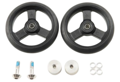 Par Roller Wheel Para Portapaquetes Brompton G Line 80mm