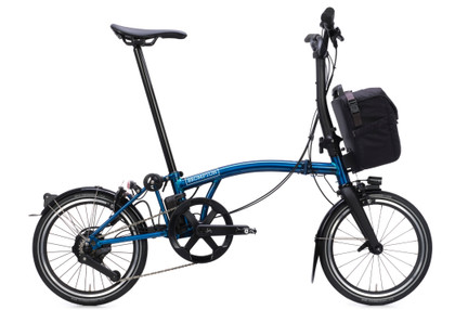 Bicicleta Brompton Electric P-Line e-Motiq 4V Manillar MID Lacquer 2026