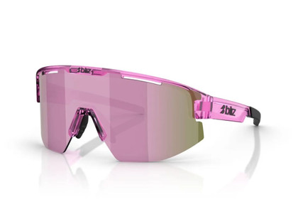 Gafas Bliz Matrix Small Transparant Pink/Brown W Rose