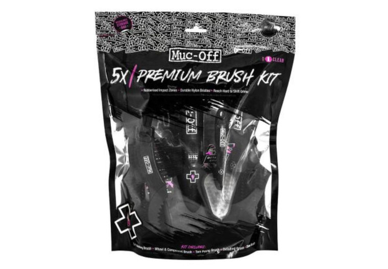 Set 5 Cepillos Muc-Off Premium Brush Kit