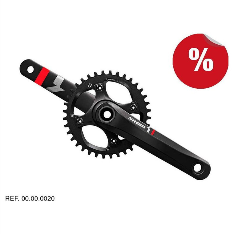 Biela Sram X1 BB30 Rojo