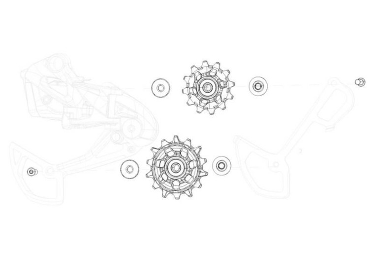 Kit Roldanas Sram GX Eagle AXS 12v