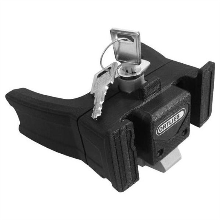 Adaptador manillar bolsa Ortlieb E Bike con llave