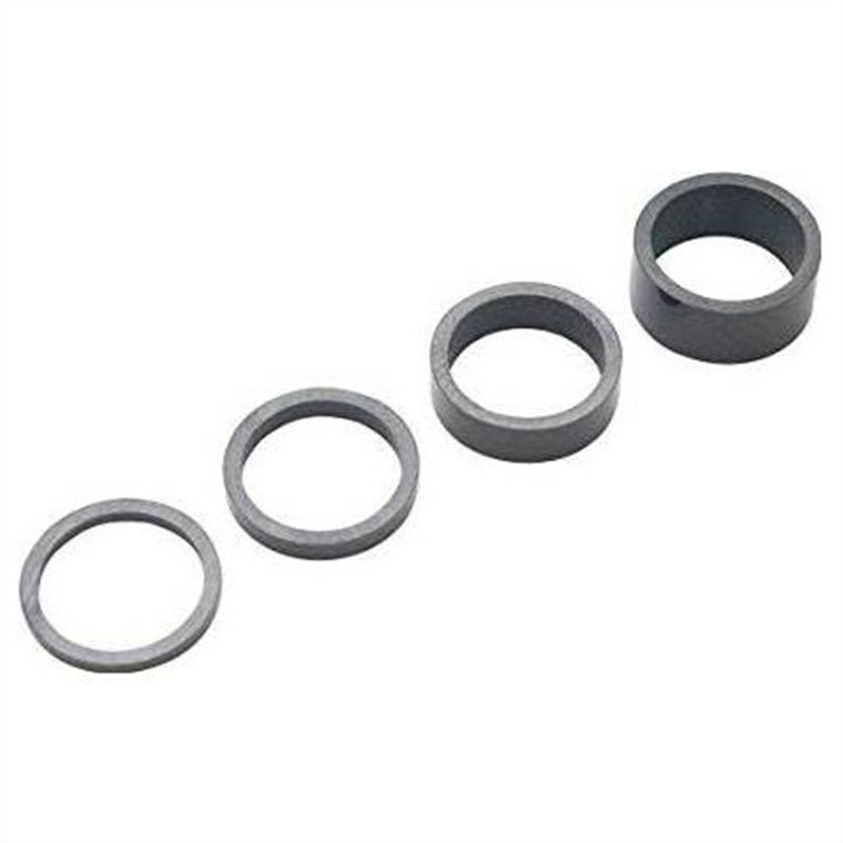 Arandela Dist Pro AH 1/8 Carbono 4 piezas (3,5,10,15 mm)