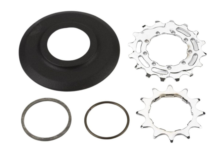 Set Piñones Fijo Brompton 12/16D 2 Velocidades