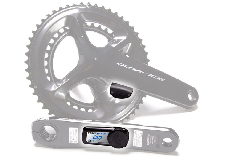 Plato biela Stages Power LR - Shimano Dura-Ace R9100 - 170mm