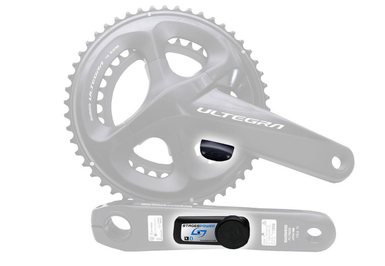 Plato biela Stages Power LR - Shimano Ultegra R8000 - 175mm