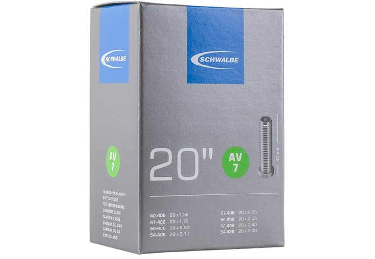 Camara Schwalbe 20 Valvula Schrader 40mm