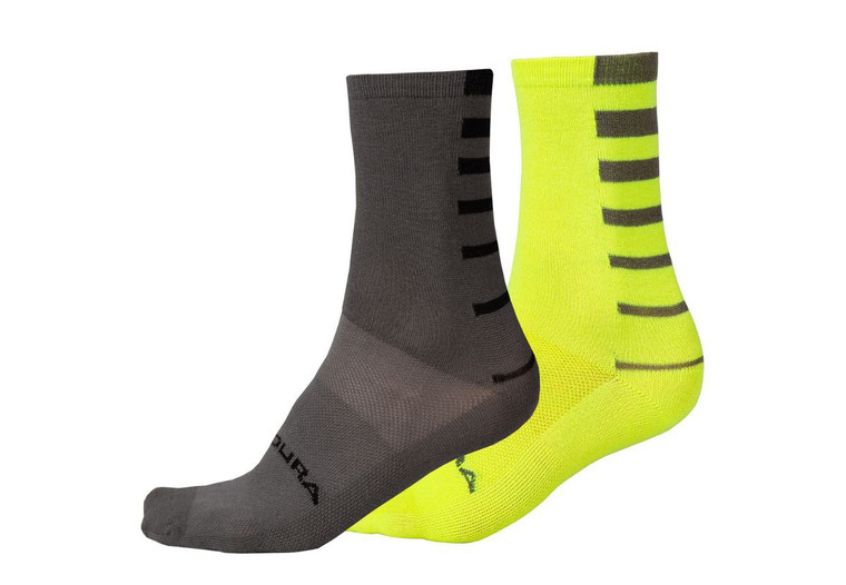Calcetines Endura Coolmax Stripe II Sock - (2-Pack)