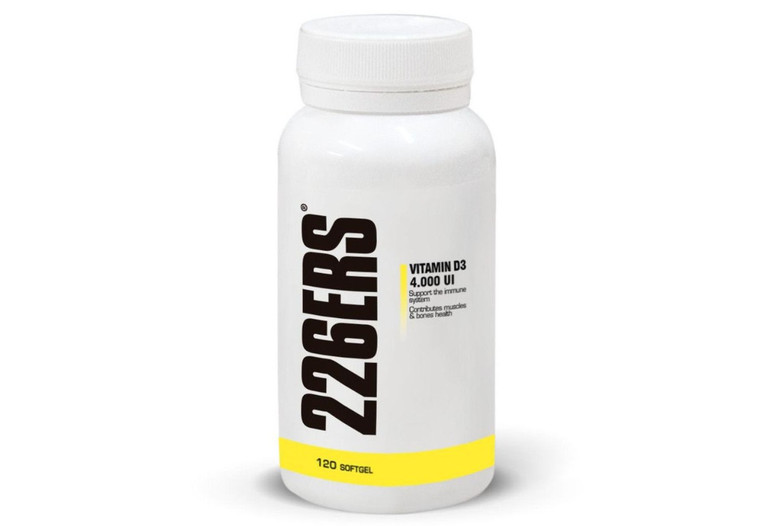 Suplemento 226ers Vitamina D3 4000Ui (120 Capsulas)