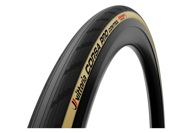 Cubierta Vittoria Corsa Pro Control fold TLR Marron 700 G2.0