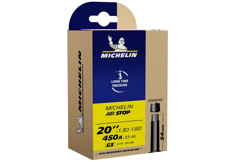 Camara Michelin Airstop G3 20 Schrader 34mm
