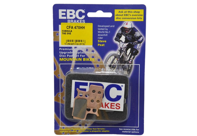 Pastillas EBC Para Formula One/Mega/R1/RX CFA470HH Dorado