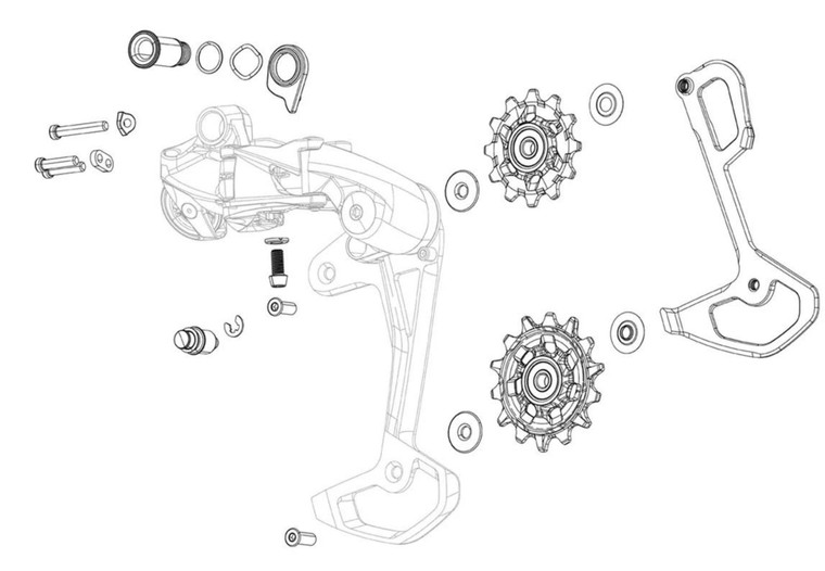 Roldanas Sram Rec Kit Ceramicas Red Etap Axs E1 12V