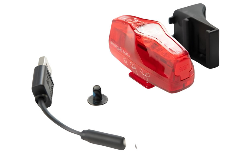 Luz Trasera Cateye Vis150 Saddle Light Recharge Para Brompton