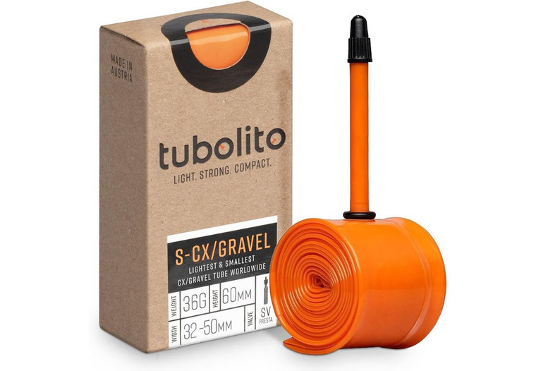 Camara Tubolito S Tubo CX/Gravel All 650B/700 Presta 60mm