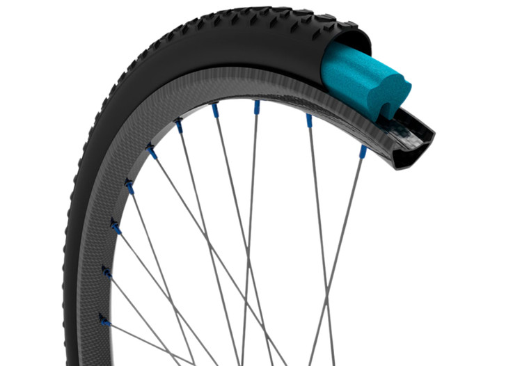 Banda Antipinchazos Tubolight EVO Inserto Foam Gravel (par)