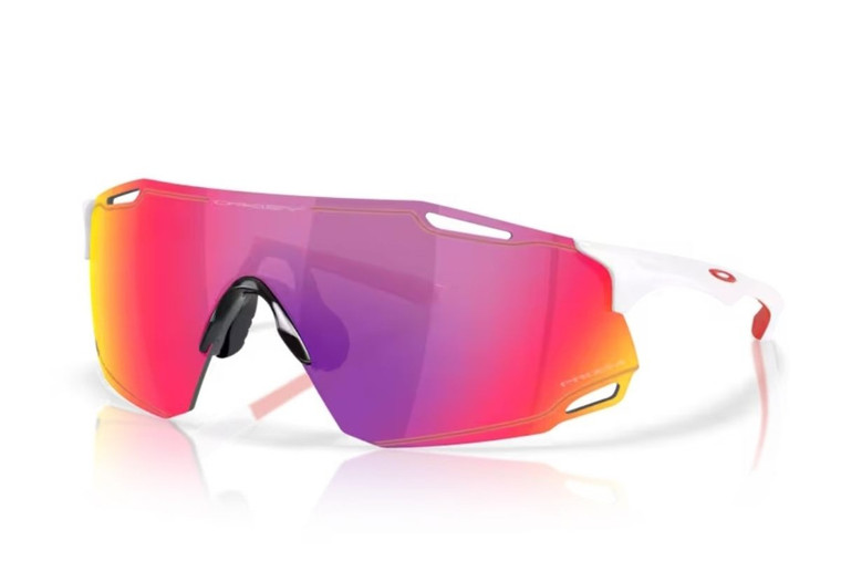 Gafas Oakley CYBR Dyno Polished White/Prizm Road