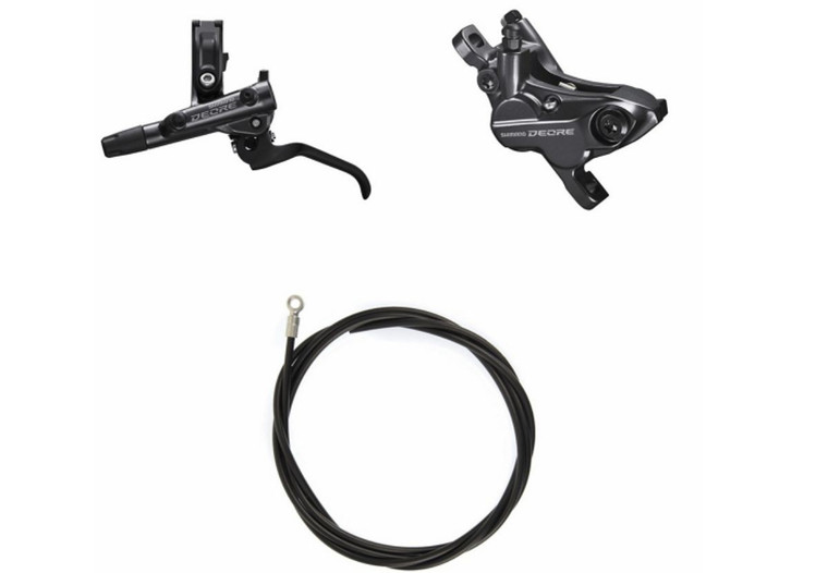 Freno Disco Delantero Shimano Deore BL-M6100+BR-M6120+Latig