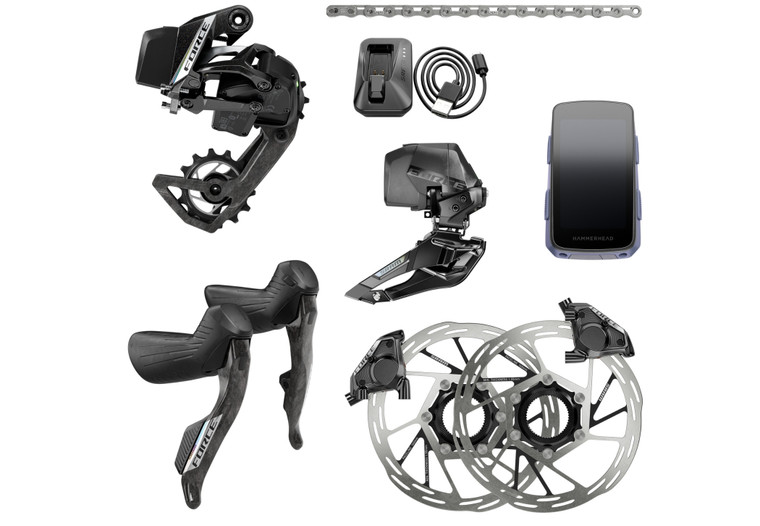 Grupo Sram Force E-TAP AXS 2X + Hammerhead Karoo