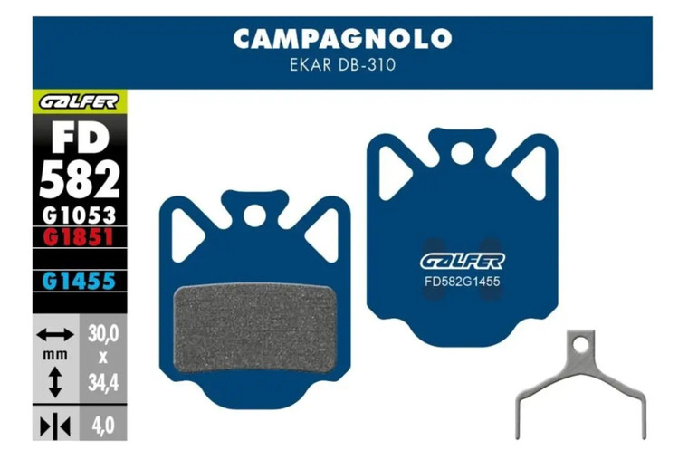 Pastillas Galfer 582 Road / Campagnolo Ekar DB-310